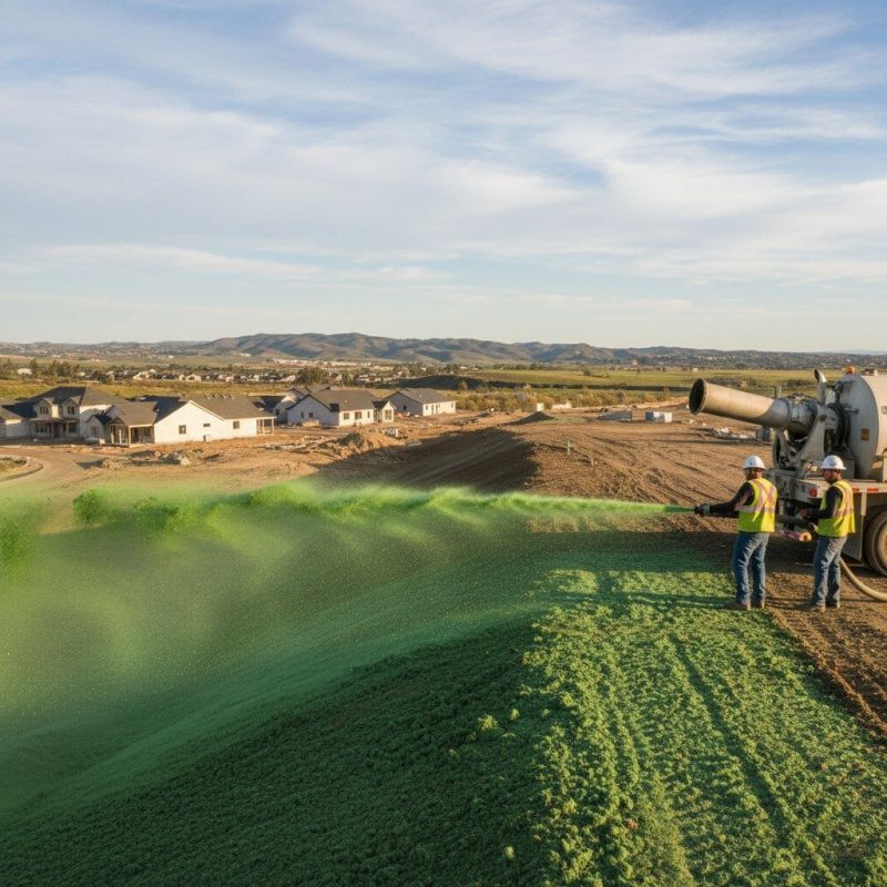 Grass Seed Spraying in Ventura County, CA